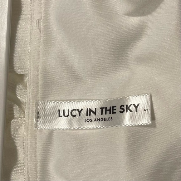 Lucy in the Sky Rushed Cowl Neck Dress - Picture 9 of 10